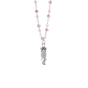 Collier cristalli “Gatto di Alice”