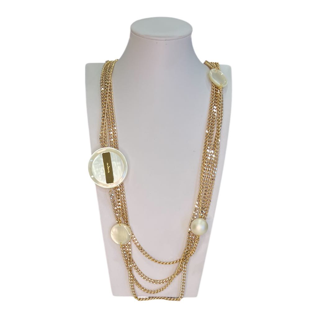 Collana lunga multi catene