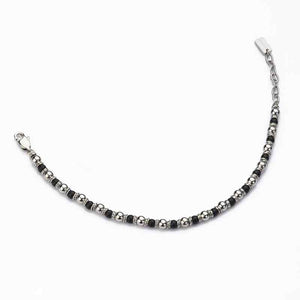 Bracciale con sfere ed anelli