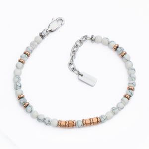 Bracciale sfere in pietra