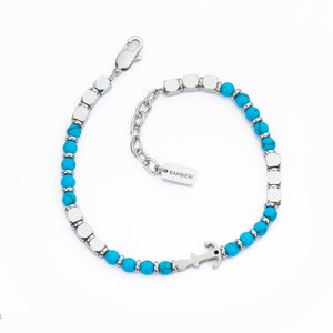 Bracciale sfere in pietra