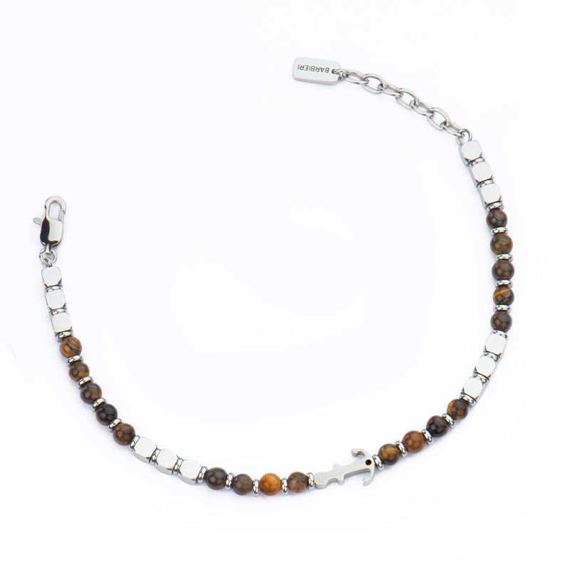 Bracciale sfere in pietra