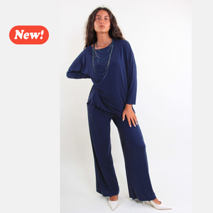 Maglia in viscosa a maniche lunghe