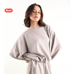 Carica l'immagine nel visualizzatore di Gallery, Felpa con elastico e fiocco sport
