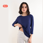 Carica l'immagine nel visualizzatore di Gallery, Maglia con maniche a tre quarti
