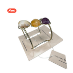 Carica l'immagine nel visualizzatore di Gallery, Bracciale rigido con pietre
