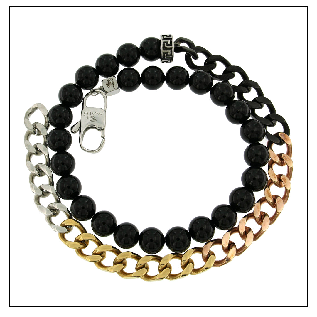 Bracciale doppia fantasia