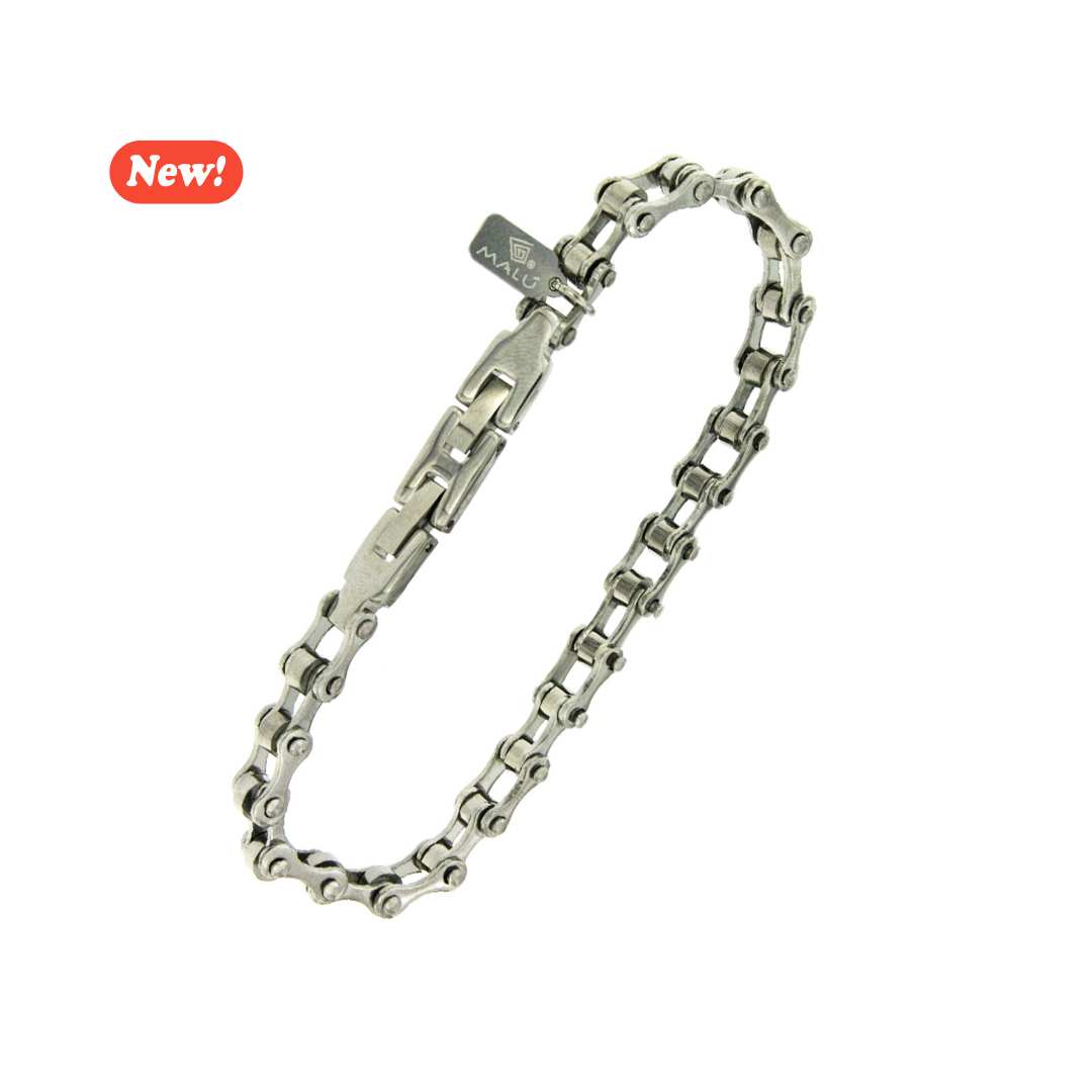 Bracciale catena maglia larga