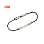 Carica l&#39;immagine nel visualizzatore di Gallery, Bracciale con elementi incastonati
