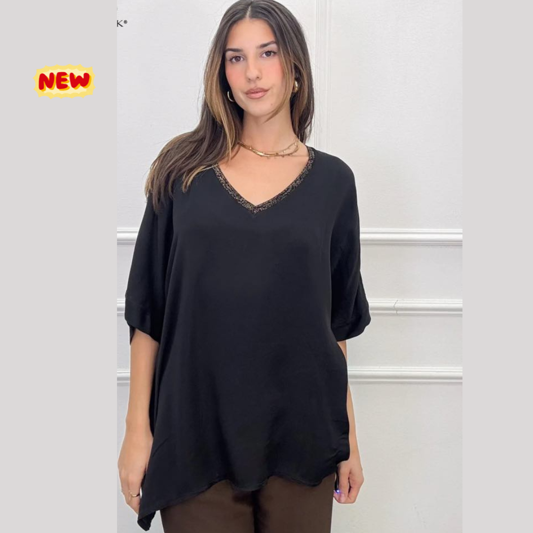 Maglia con maniche a tre quarti