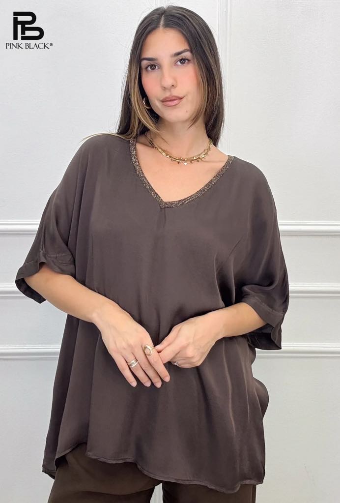 Maglia con maniche a tre quarti