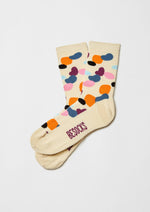 Load image into Gallery viewer, Calzini BeAbstract Beige -  in Cotone Organico
