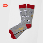 Load image into Gallery viewer, Calzini  BeSnoopy Grigio - in cotone organico

