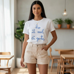 Carica l'immagine nel visualizzatore di Gallery, T-shirt donna "Ho il mal di gente"
