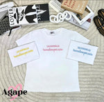 Load image into Gallery viewer, T-shirt donna "Le cose belle succedono per caso"
