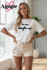 Load image into Gallery viewer, T-shirt donna "Io non sbaglio mai"
