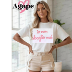 Load image into Gallery viewer, T-shirt donna "Io non sbaglio mai"
