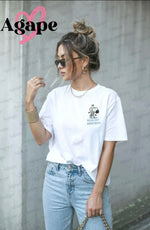 Load image into Gallery viewer, T-shirt donna "Piccoli gesti grandi valori"

