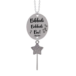 Collana bacchetta magica ”Bibbidi Bobbidi Bu!”