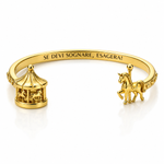 Carica l'immagine nel visualizzatore di Gallery, Bracciale carosello e cavallo “Se devi sognare esagera!”
