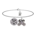 Load image into Gallery viewer, Bracciale carrozza di Cenerentola “Dreams come true”
