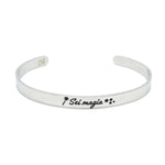 Load image into Gallery viewer, Bracciale rigido “Sei magia”
