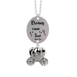 Collana carrozza di Cenerentola “Dreams come true”