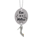 Load image into Gallery viewer, Collana scarpetta di Cenerentola “One in a million”

