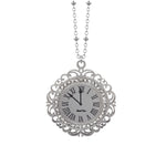 Carica l&#39;immagine nel visualizzatore di Gallery, Collana orologio di Cenerentola “Allo scoccare della mezzanotte”
