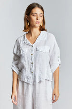 Load image into Gallery viewer, Camicia con maniche a 3/4
