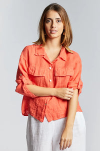 Camicia con maniche a 3/4