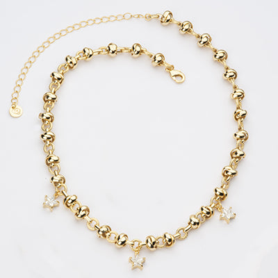 Collana anelli intrecciati