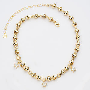 Collana anelli intrecciati