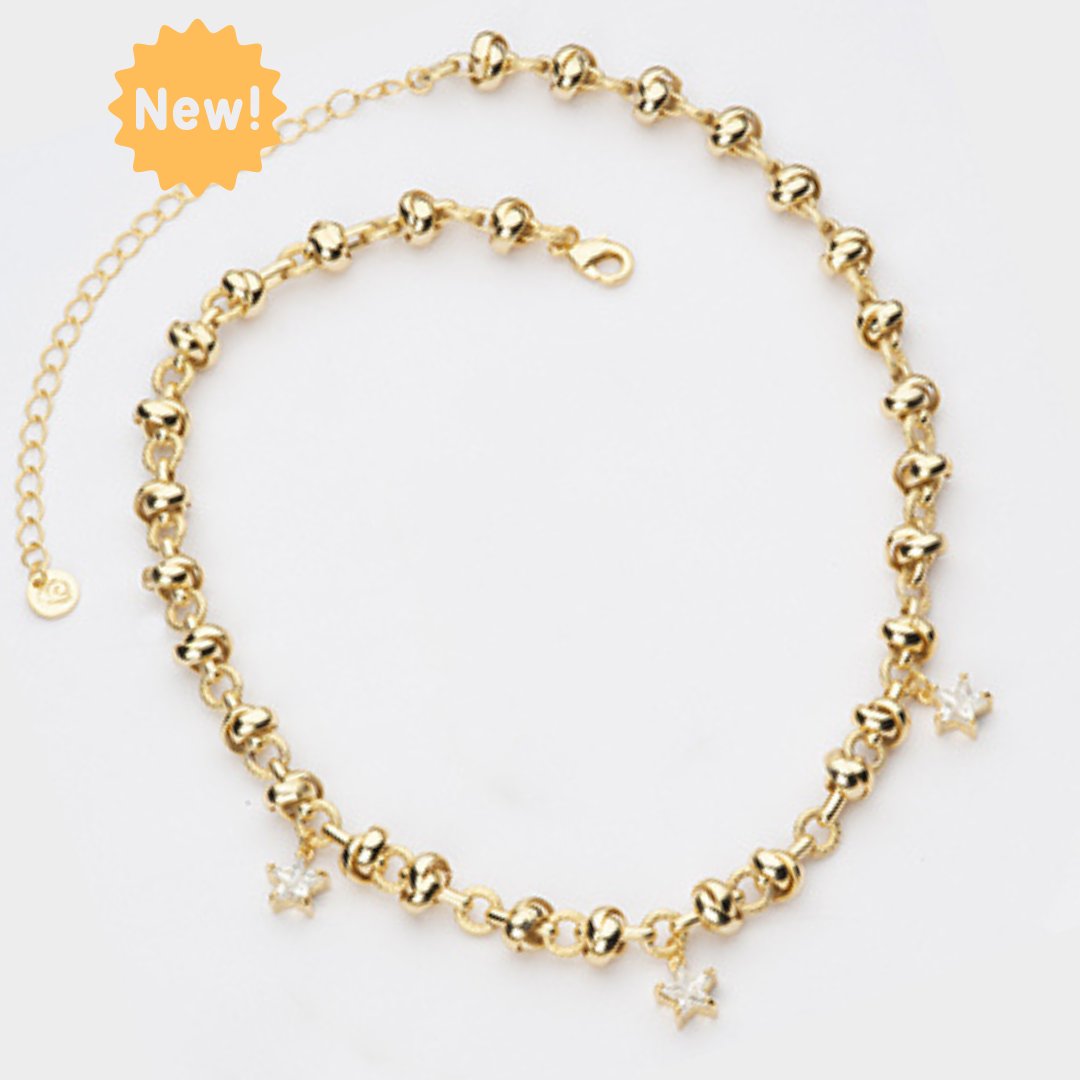 Collana anelli intrecciati