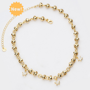 Collana anelli intrecciati