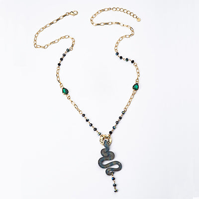 Collana ciondolo Snake