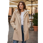 Carica l'immagine nel visualizzatore di Gallery, Cappotto parka doppia chiusura
