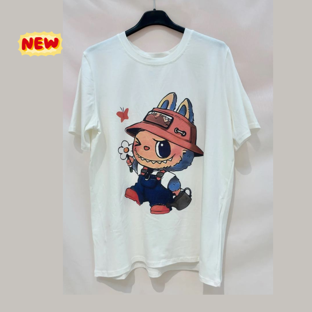 T-Shirt "Labubu blu"