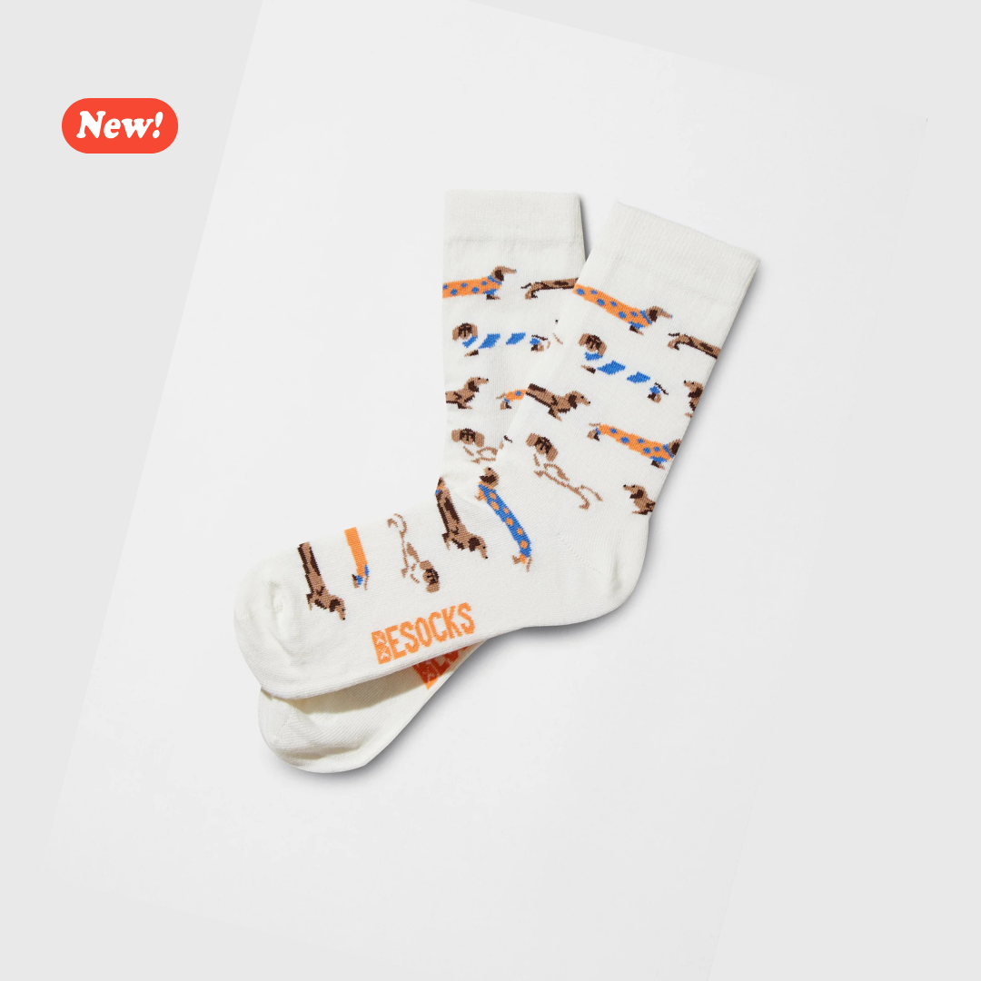 Calzini BePets OffWhite -  in Cotone Organico