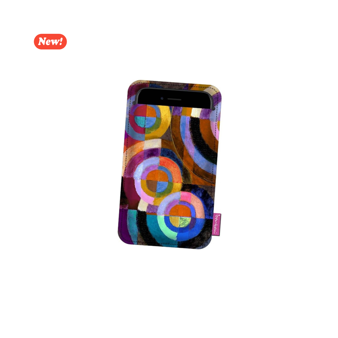 Circles Custodia Smartphone In Feltro Grigio Bertoni