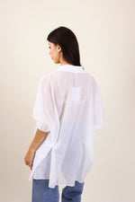 Carica l&#39;immagine nel visualizzatore di Gallery, Camicia semitrasparente in cotone
