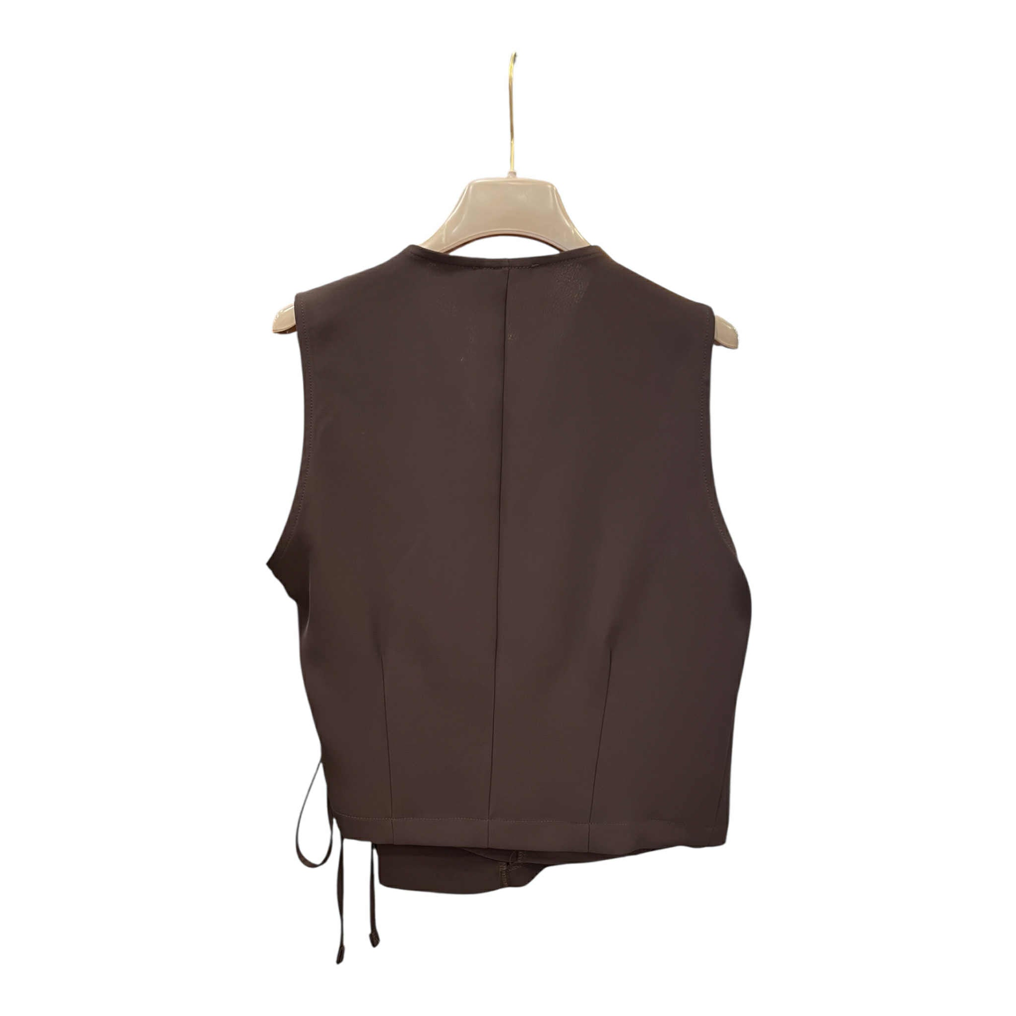 Gilet con chiusura a laccio