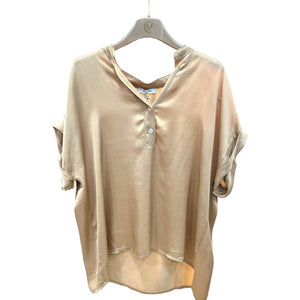 Blusa con scollo a V