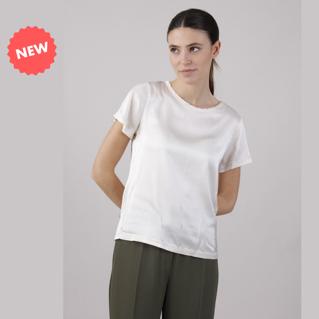 Blusa in tessuto bielastico