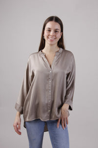 Camicia colla alla coreana