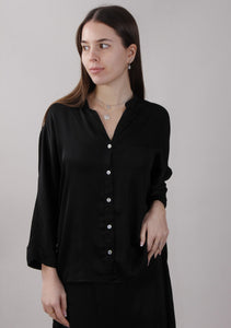 Camicia colla alla coreana