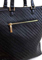 Load image into Gallery viewer, Borsa Tote verticale intrecciata
