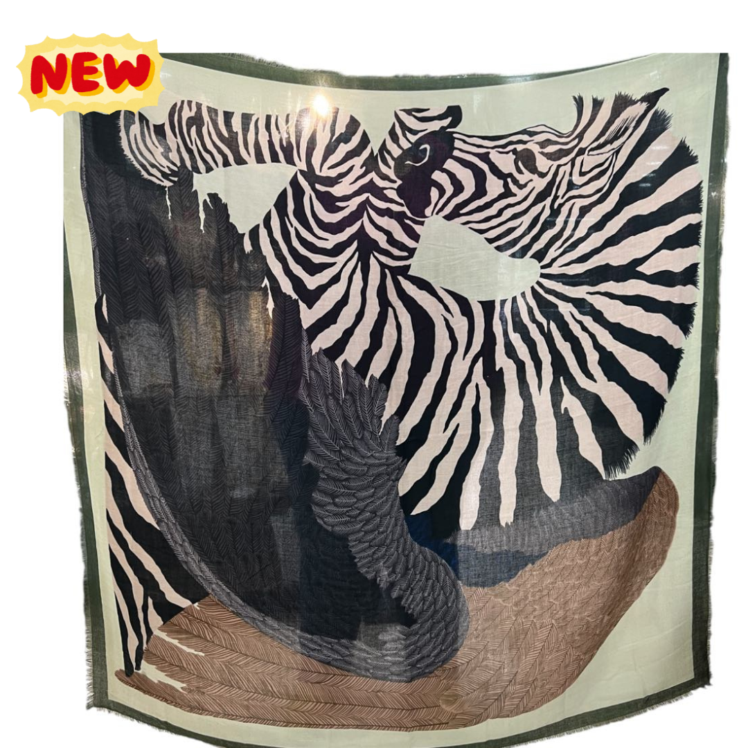 Sciarpa/Foulard zebra