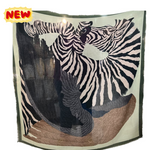 Load image into Gallery viewer, Sciarpa/Foulard zebra
