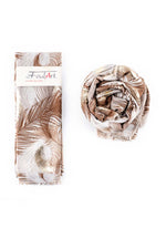 Load image into Gallery viewer, Scialle Foulard piume

